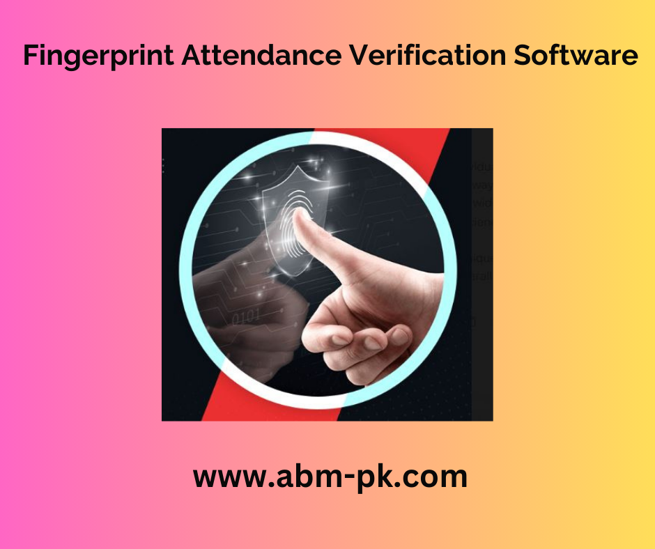 Fingerprint Attendance Verification Software