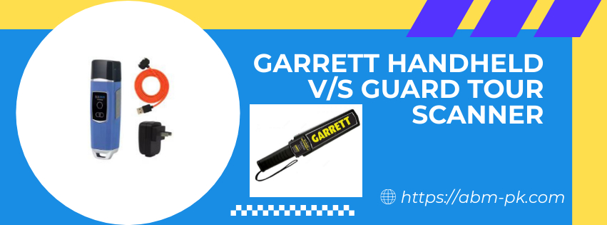 Garrett Handheld V/S Guard Tour Scanner