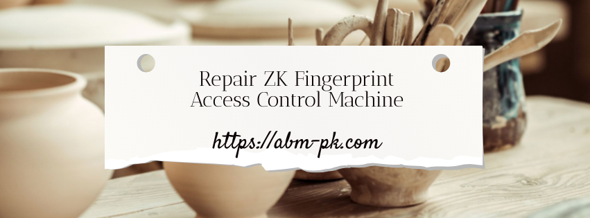 Repair ZK fingerprint access control machine