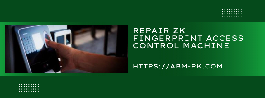 Repair ZK fingerprint access control machine