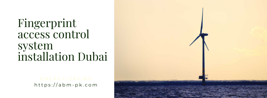 Fingerprint access control system installation