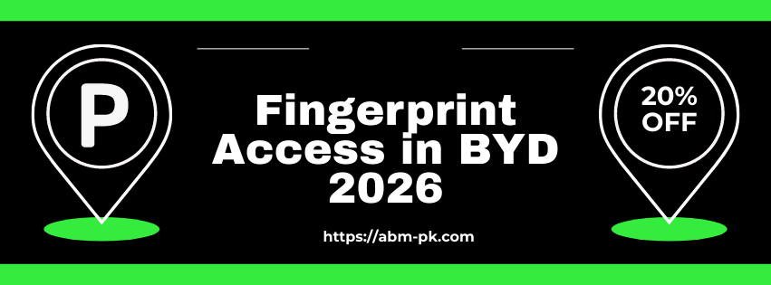 fingerprint access in BYD 2026