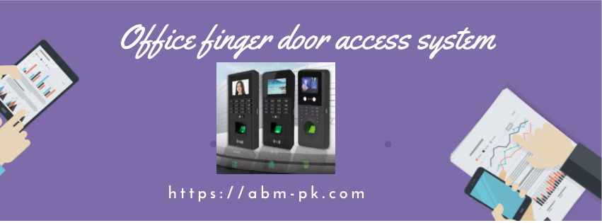 Office finger door access system 
