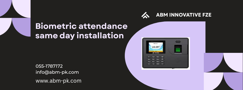 Biometric attendance same day installation 