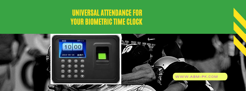 Universal attendance for your biometric time clock