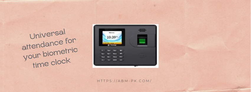 Universal attendance for your biometric time clock