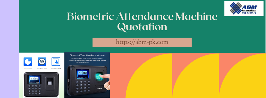 Biometric Attendance Machine Quotation