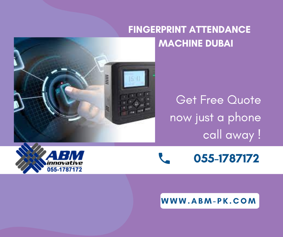 Fingerprint Attendance Machine Dubai