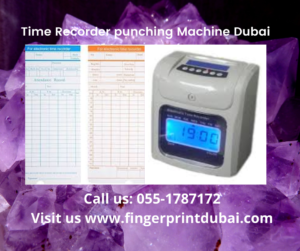 Time Card Punching Machine Dubai