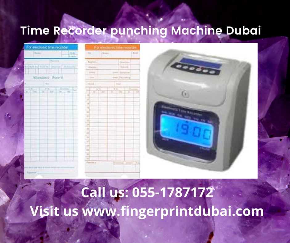 Time Card Punching Machine in Dubai