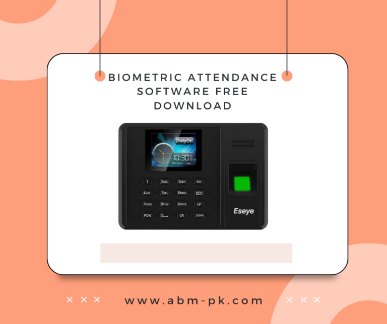 Biometric Attendance Software Free Download