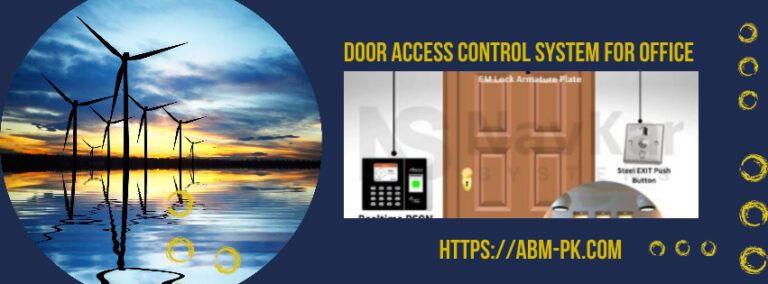 Door access control system for office