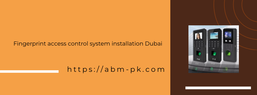 Fingerprint access control system installation