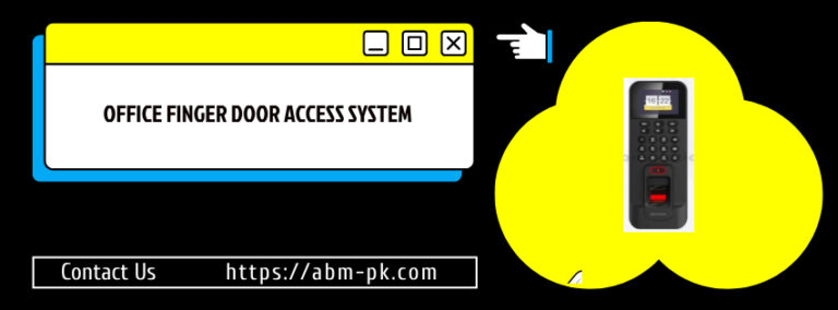 Office finger door access system