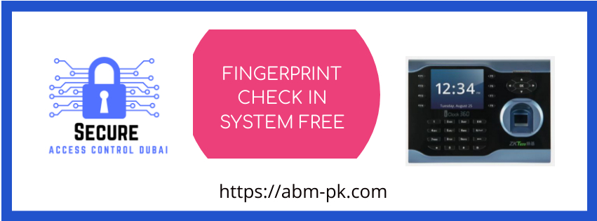 fingerprint check in system free