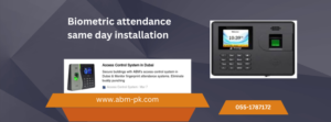 Biometric attendance same day installation