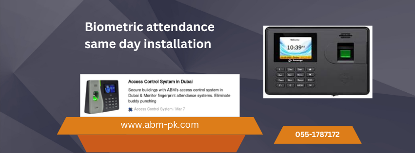 Biometric attendance same day installation