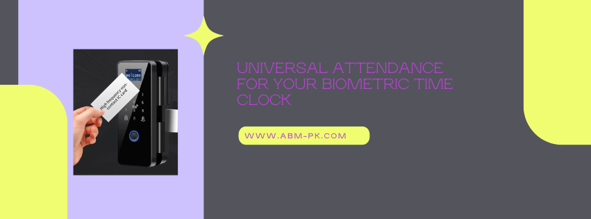 Universal attendance for your biometric time clock