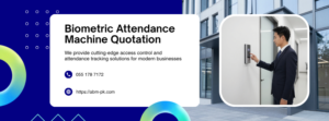 Biometric Attendance Machine Quotation
